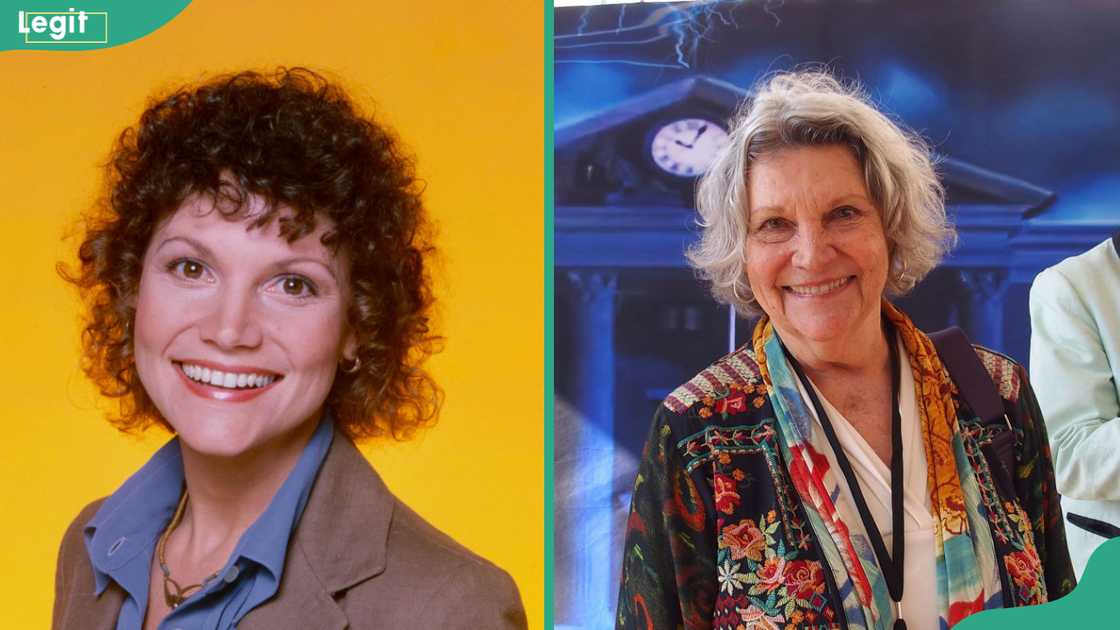Frances Lee McCain in a past and recent photo
