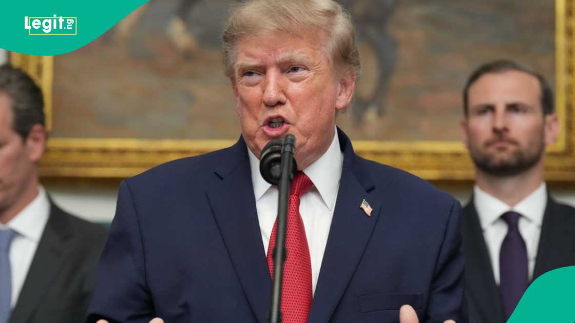 US President Donald Trump announces a temporary policy allowing increased foreign beef imports without triggering additional tariffs.