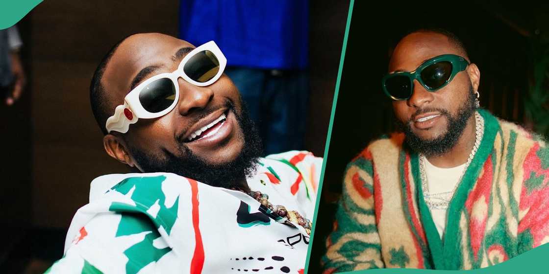 Davido speaks about Nigeria.