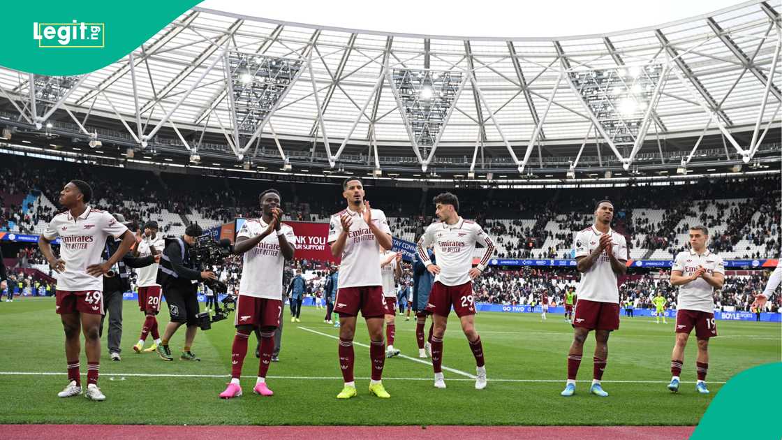 Bukayo Saka, Mikel Arteta, Arsenal, West Ham, Premier League.
