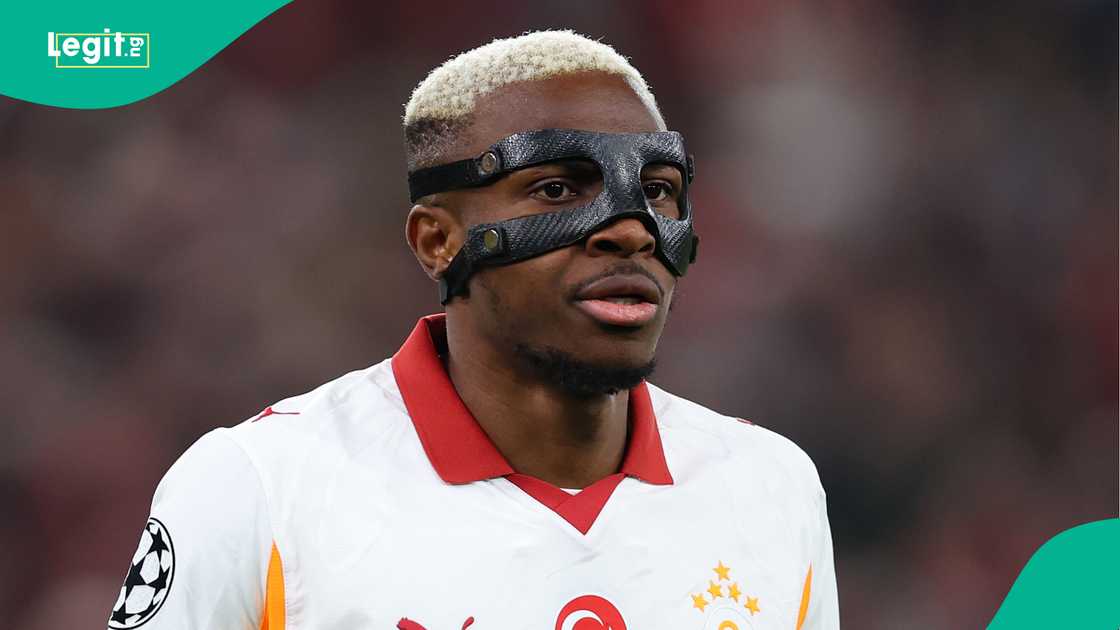 Victor Osimhen, Galatasaray, Liverpool, Anfield, UEFA Champions League. Victor Osimhen, Galatasaray, Liverpool, Anfield, UEFA Champions League.
