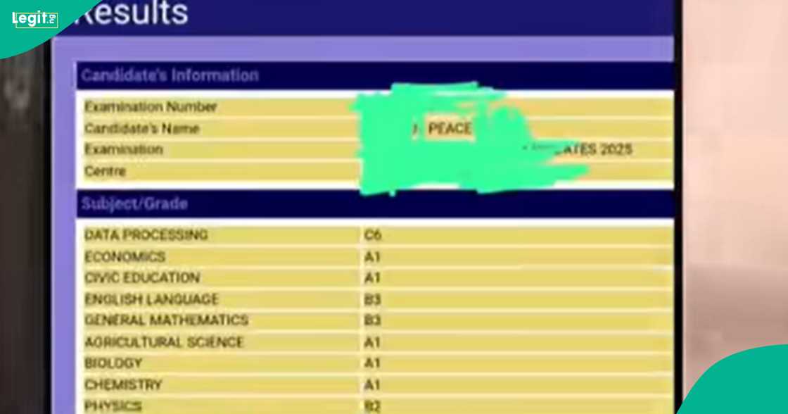A girl celebrates as she gets a new grade after checking her result again A girl celebrates as she gets a new grade after checking her result again