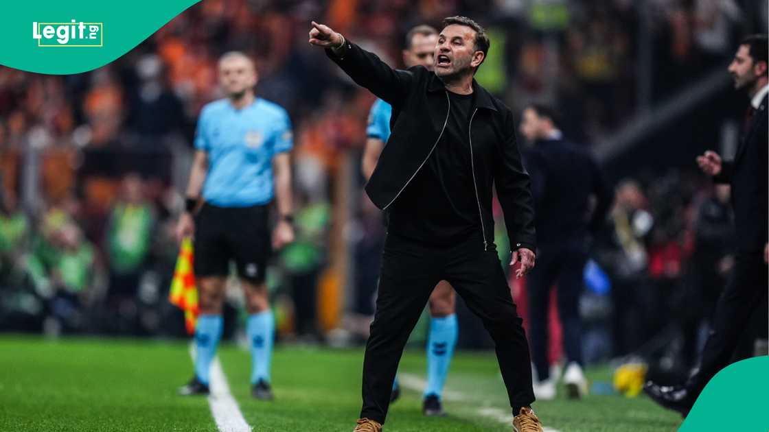 Okan Buruk, Victor Osimhen, Galatasaray, Fenerbahce, Rams Park, Istanbul.