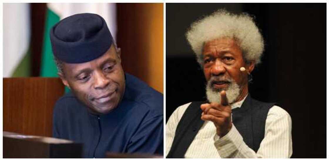 COVID-19: Osinbajo, Soyinka clash on President Buhari's lockdown order COVID-19: Osinbajo, Soyinka clash on President Buhari's lockdown order