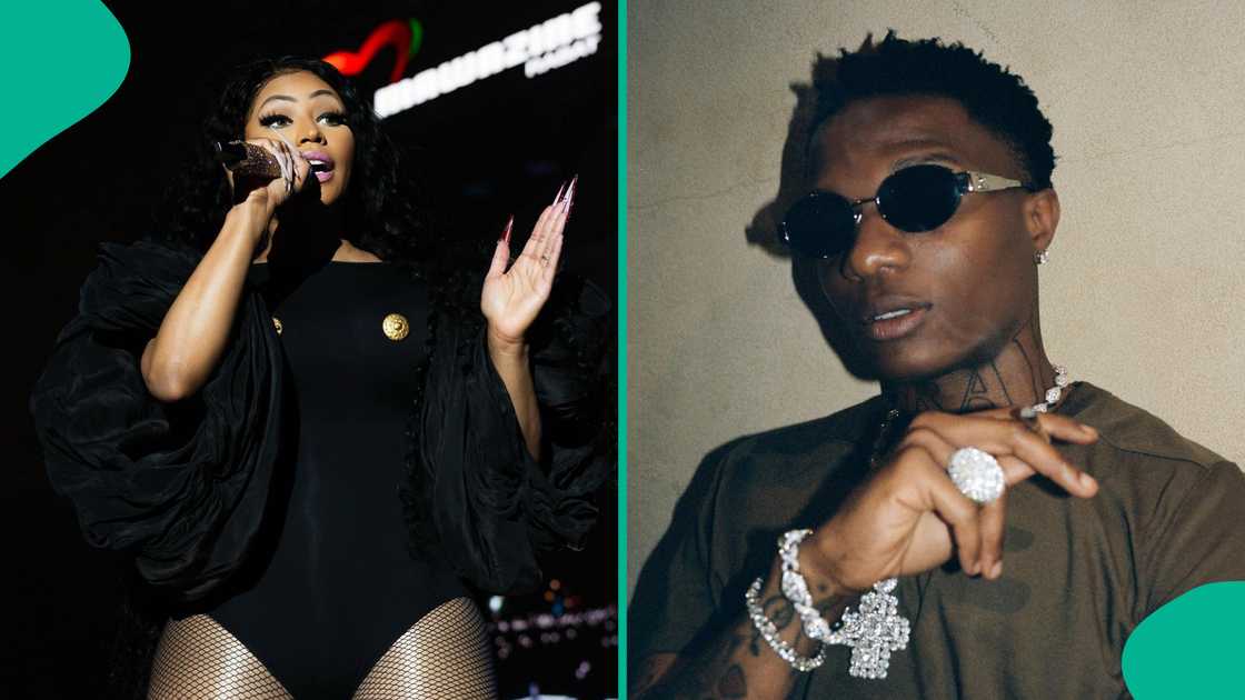 Nicki Minaj recently teased her fans with an unreleased song she did with Wizkid. Nicki Minaj recently teased her fans with an unreleased song she did with Wizkid.