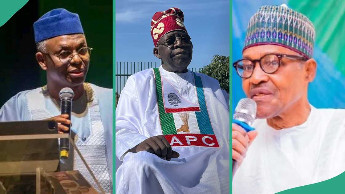 Muhammadu Buhari has commented on loyalists like Nasir El-Rufai dumping President Bola Tinubu-APC Muhammadu Buhari has commented on loyalists like Nasir El-Rufai dumping President Bola Tinubu-APC