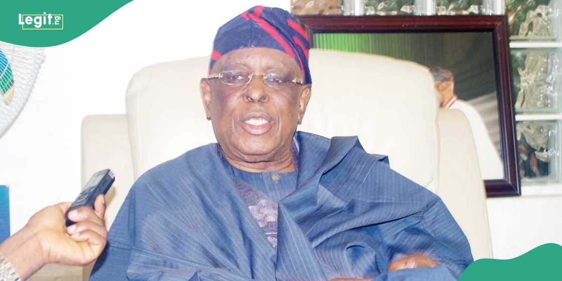 Olusegun Osoba recounted his discussion with President Bola Tinubu on Christmas Day. Olusegun Osoba recounted his discussion with President Bola Tinubu on Christmas Day.