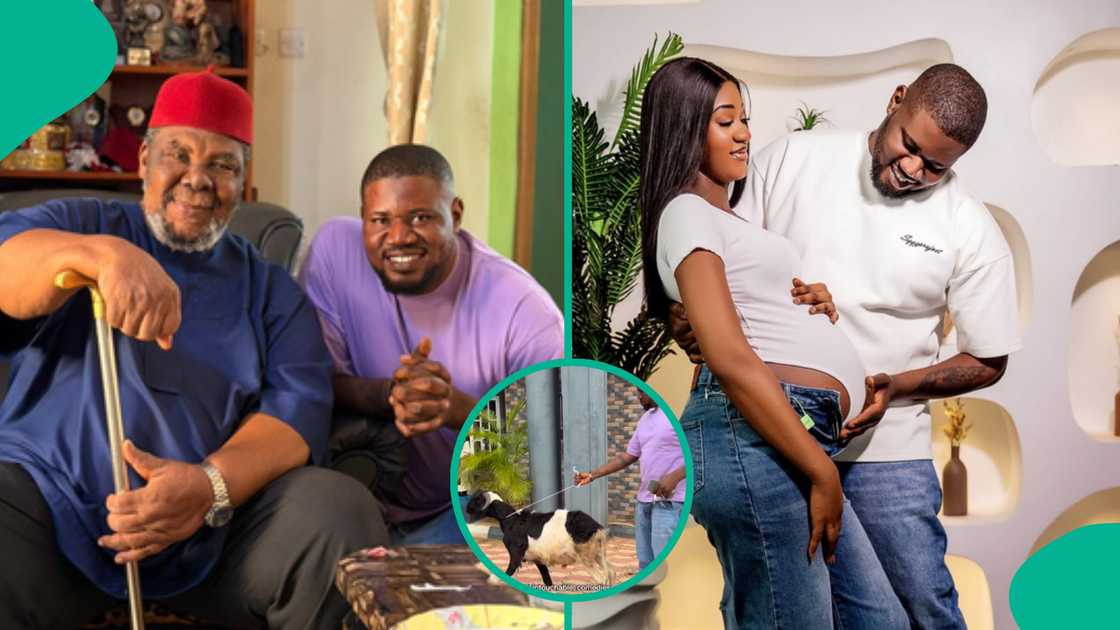 Untouchable Comedy pays courtesy visit to veteran actor Pete Edochie. Untouchable Comedy pays courtesy visit to veteran actor Pete Edochie.