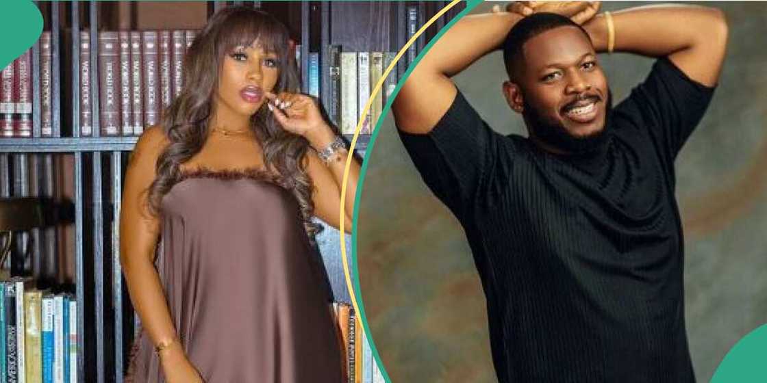 BBN All Stars housemates Mercy and Frodd BBN All Stars housemates Mercy and Frodd