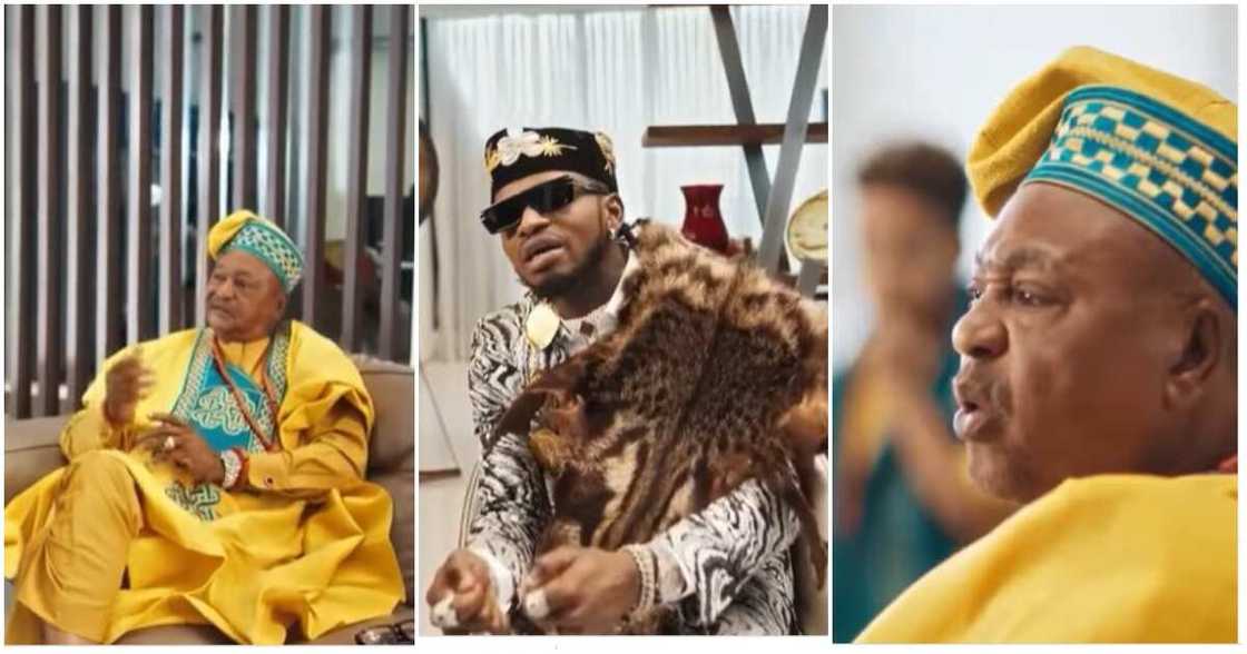 Jide Kosoko, Tanzanian, singer, Diamond Platnumz, music video Jide Kosoko, Tanzanian, singer, Diamond Platnumz, music video