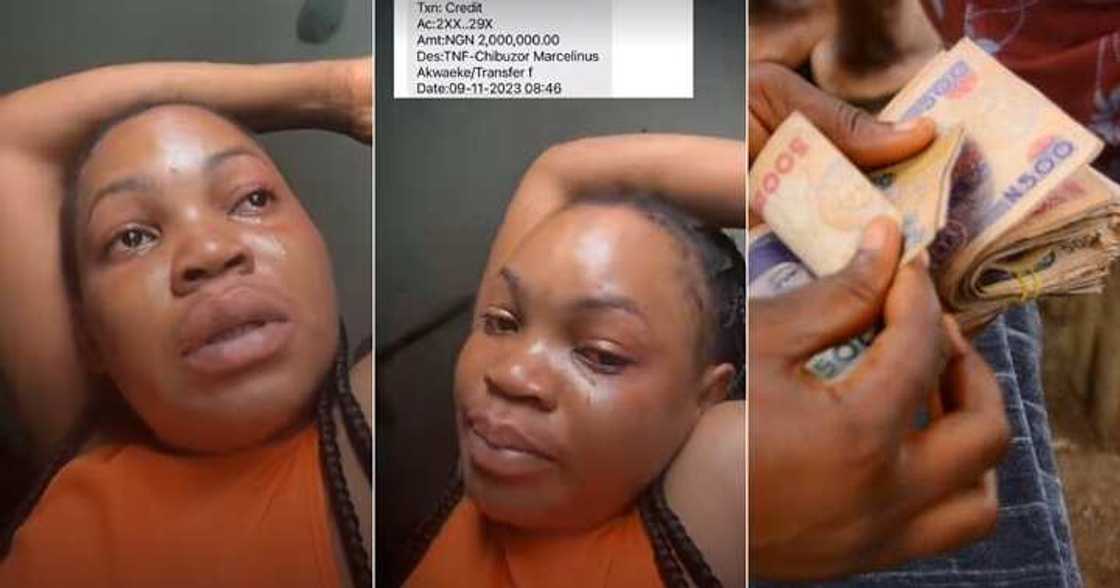 Lady in tears after receiving N2 million credit alert Lady in tears after receiving N2 million credit alert