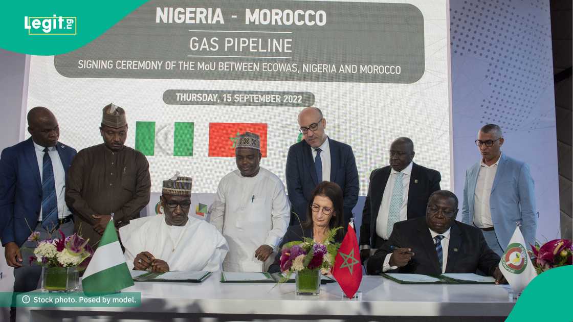 Najeriya da Morocco sun za su kulla yarjejeniyar aikin bututun gas na dala biliyan 25 Najeriya da Morocco sun za su kulla yarjejeniyar aikin bututun gas na dala biliyan 25