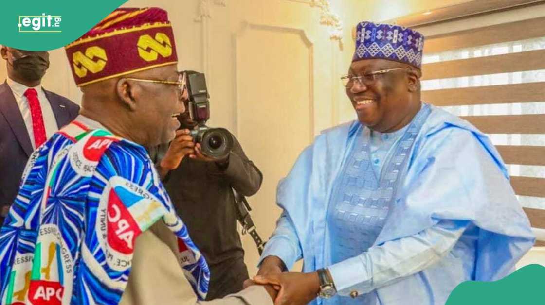 Former Senate President Ahmed Lawan has extended a greeting to Bola Tinubu