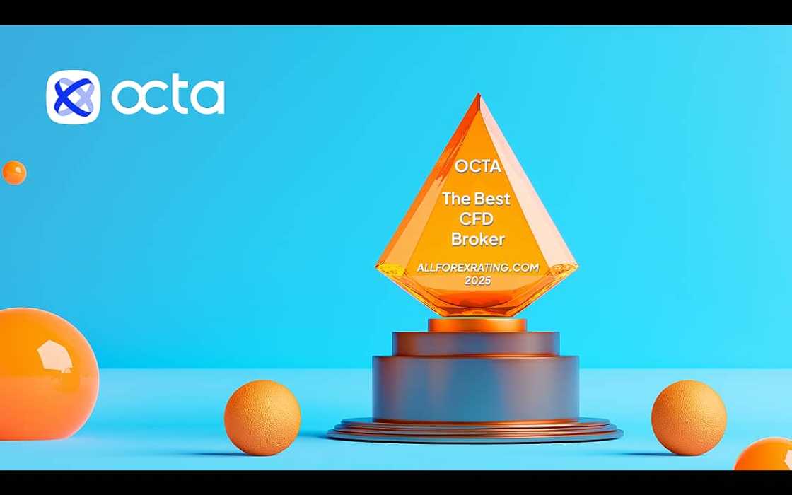 The best CFD broker 2025': Octa receives yet another award