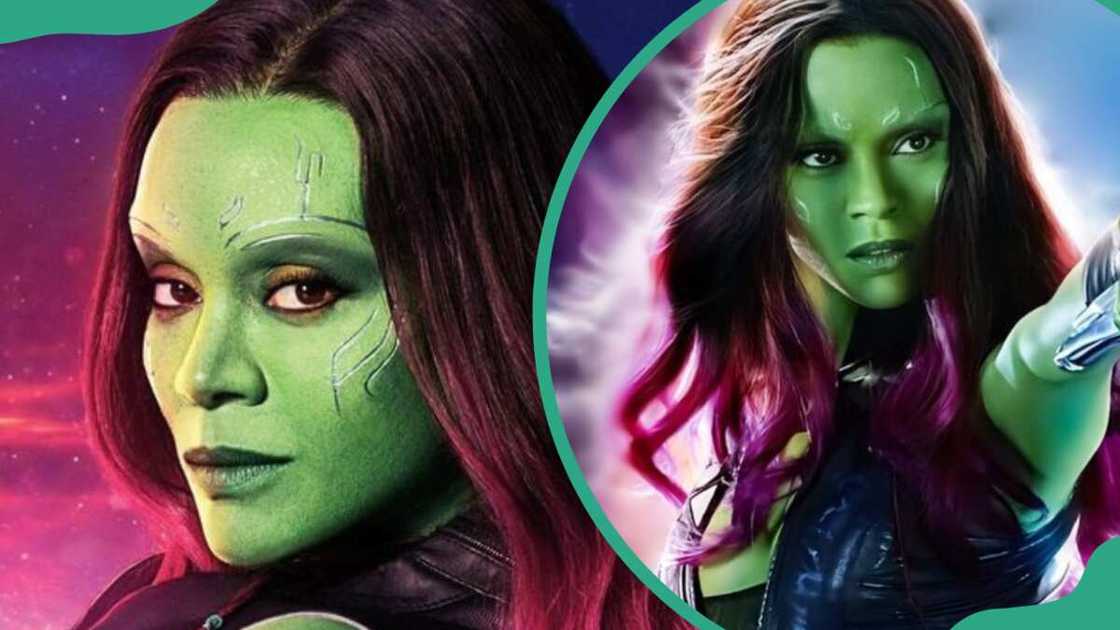 Gamora from the Guardians of the Galaxy Gamora from the Guardians of the Galaxy