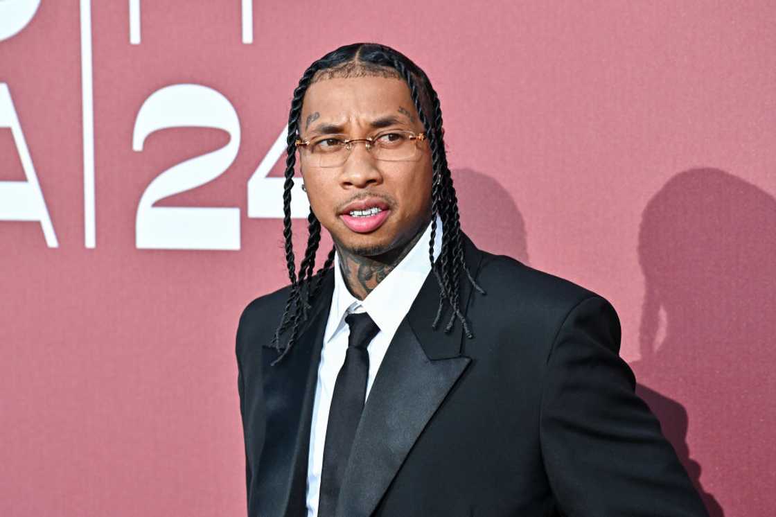 Tyga in Cap d'Antibes, France. Tyga in Cap d'Antibes, France.