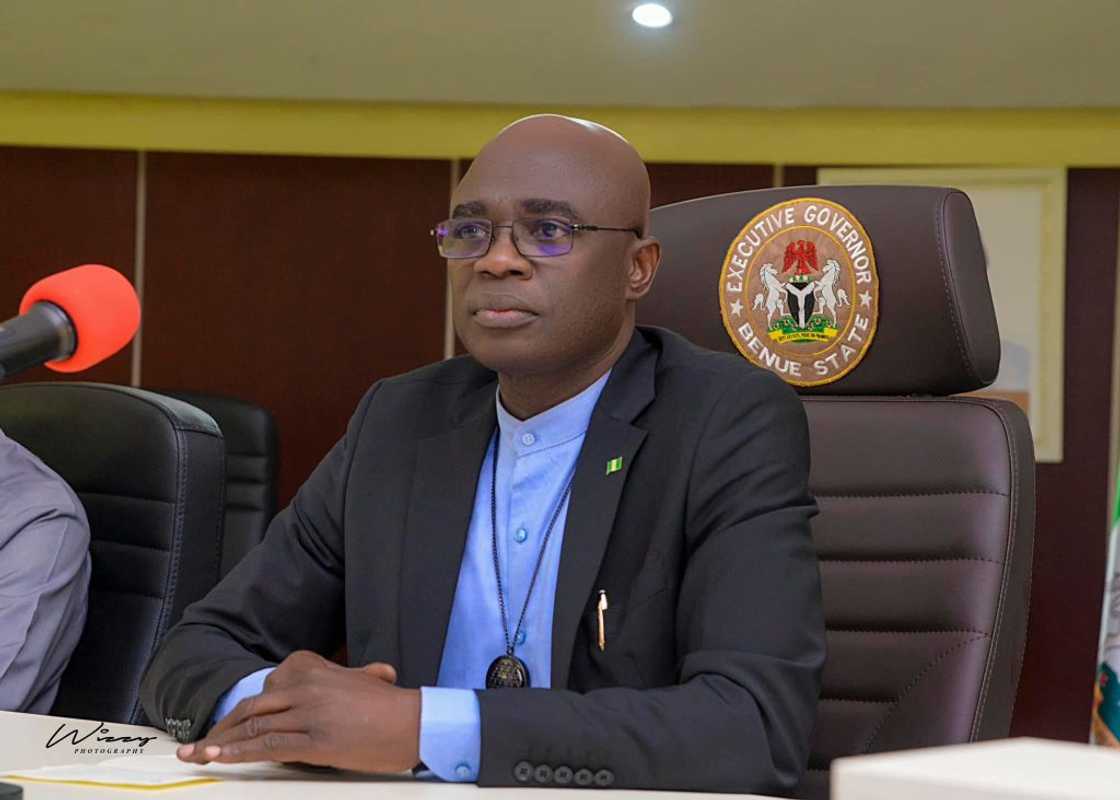 Gov. Alia defends his stance on violent attacks in Benue, says he didn’t downplay victims’ suffering.