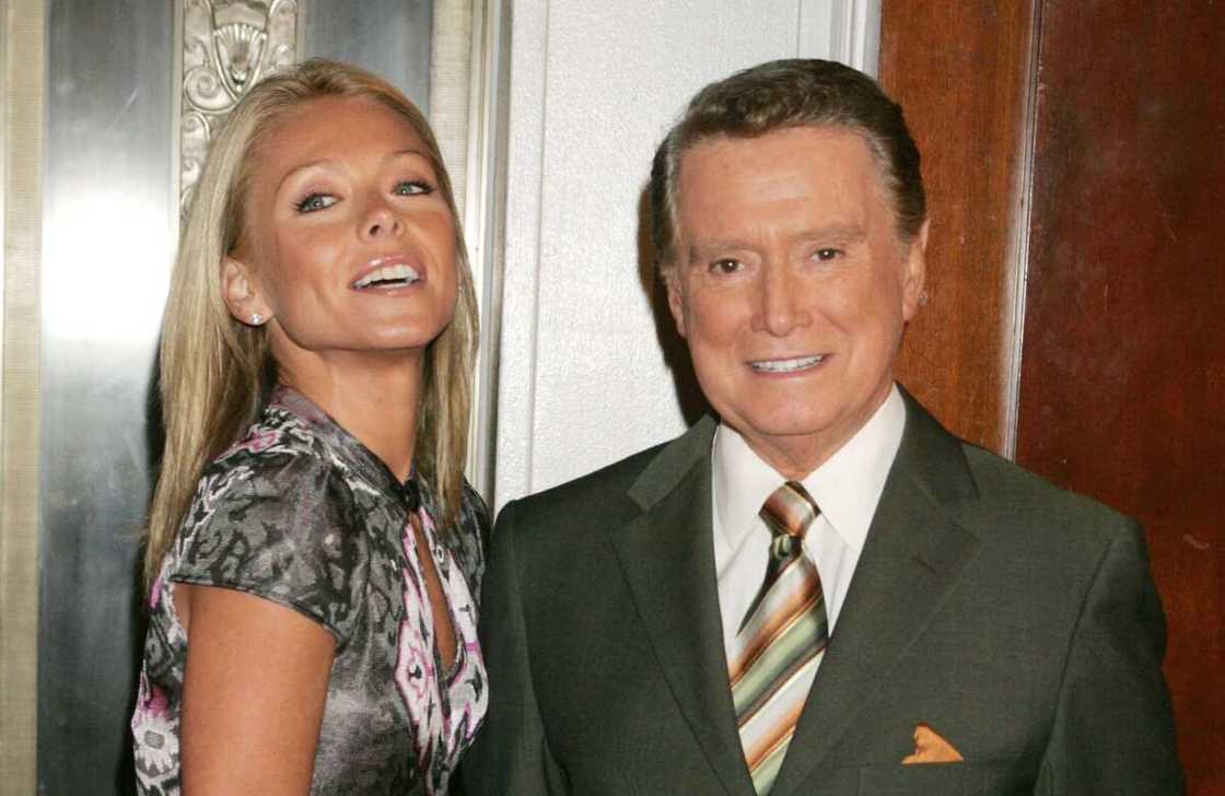 Regis Philbin and Kelly Rippa Regis Philbin and Kelly Rippa