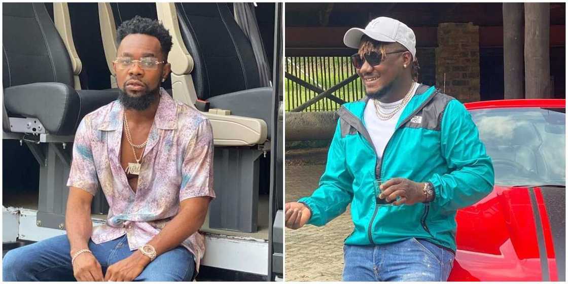 Music stars Patoranking and CDQ exchange blows in hilarious video, fans react Music stars Patoranking and CDQ exchange blows in hilarious video, fans react
