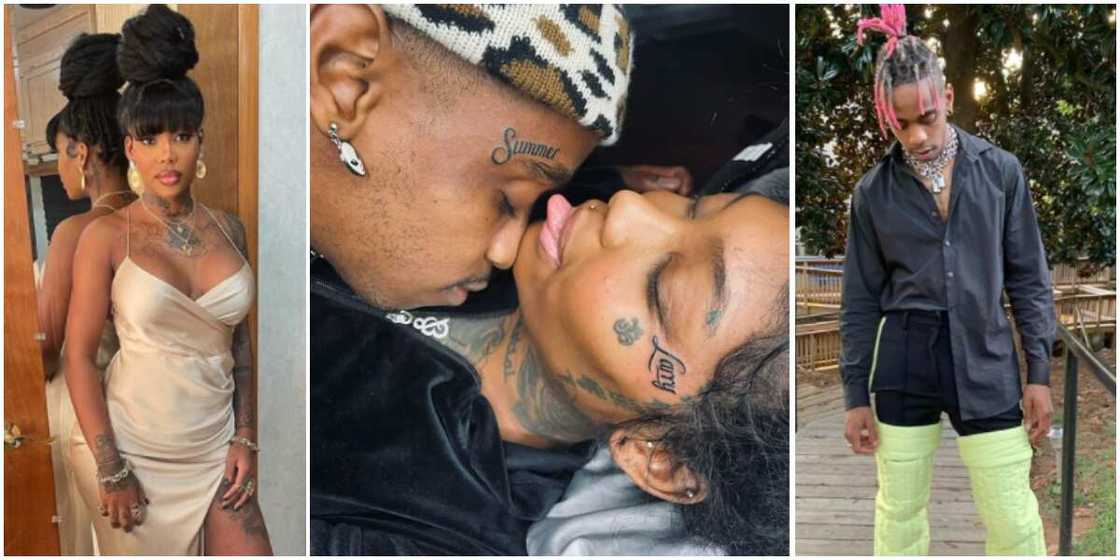 Summer Walker's face tattoo Summer Walker's face tattoo