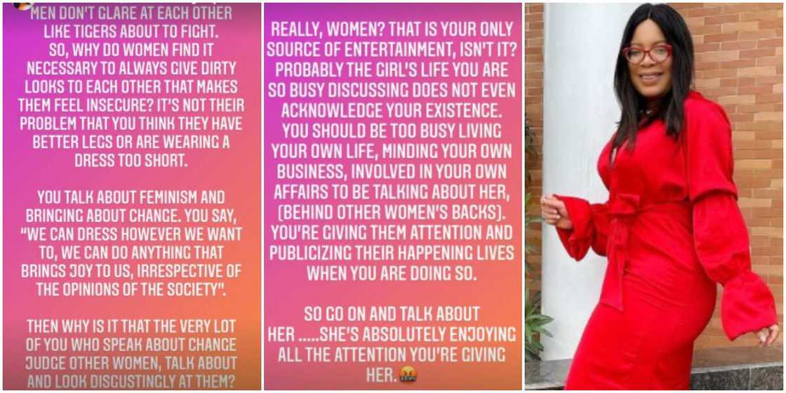 Monalisa Chinda blows hot, blasts women who judge other women instead of minding their business Monalisa Chinda blows hot, blasts women who judge other women instead of minding their business
