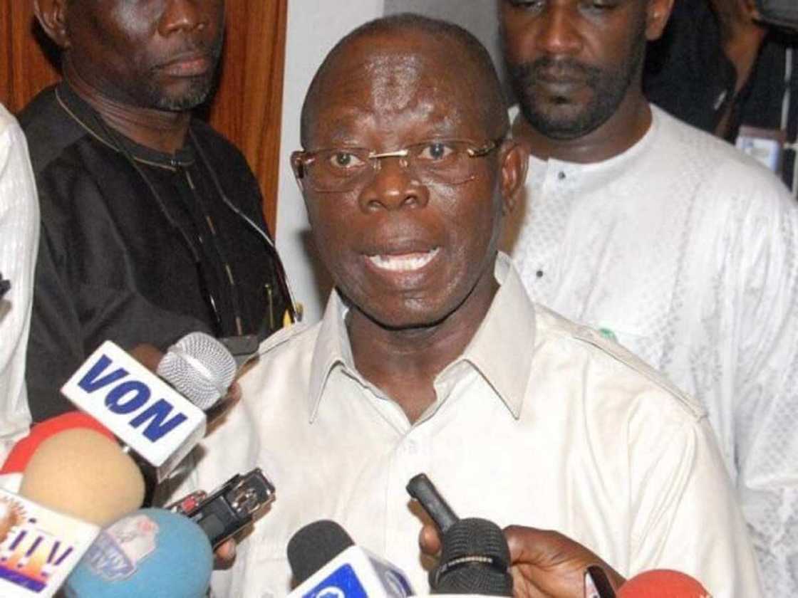 Oshiomhole ya bayyana abinda zai yi idan ya samu damar sake shugabancin APC