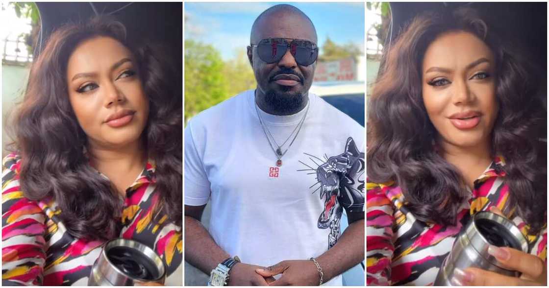 Actress Nadia Buari and Jim Iyke. Actress Nadia Buari and Jim Iyke.
