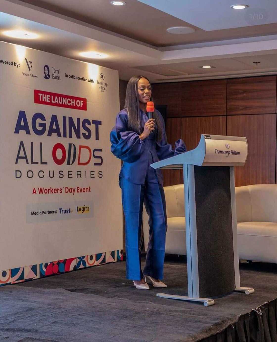 Temi Badru, Docuseries, Against all Odds, Legit.ng