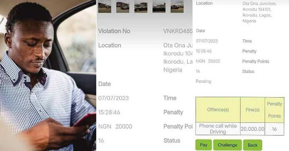 Nigerians in Lagos to pay N20k when caught making calls in traffic Nigerians in Lagos to pay N20k when caught making calls in traffic