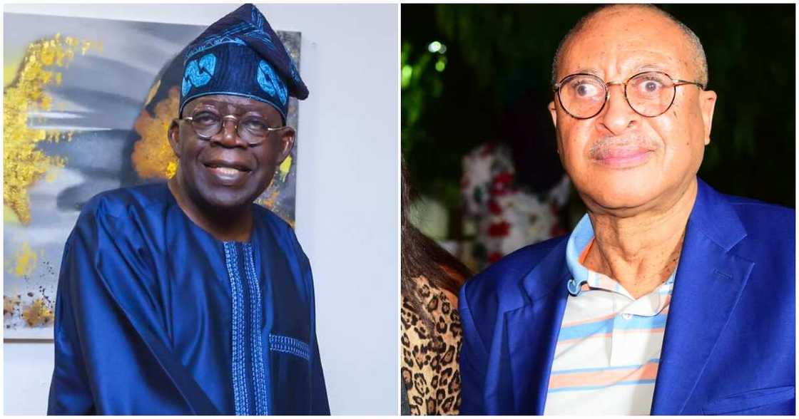 Tinubu and Pat Utomi Tinubu and Pat Utomi