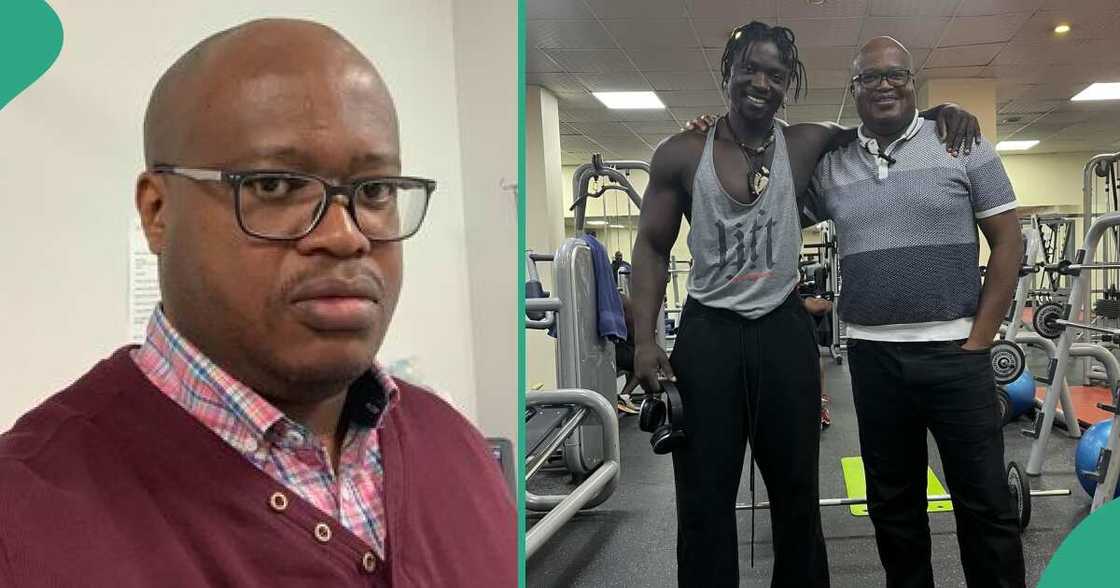 Reactions as man based in UK cuts out VeryDarkMan from their old photo, explains why Reactions as man based in UK cuts out VeryDarkMan from their old photo, explains why