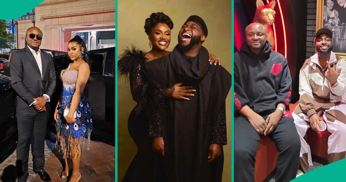 Isreal DMW shared a video of Chioma and Davido as they prepare for their white wedding. Isreal DMW shared a video of Chioma and Davido as they prepare for their white wedding.