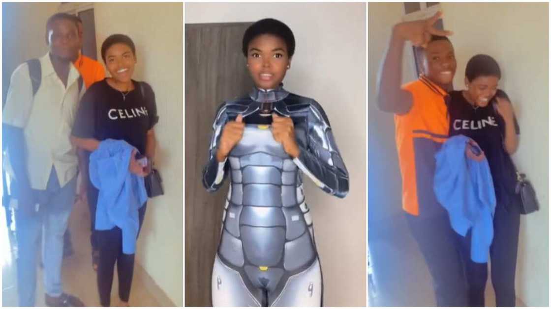 Human AI act in Nigeria/Nigerian lady behaved like AI. Human AI act in Nigeria/Nigerian lady behaved like AI.