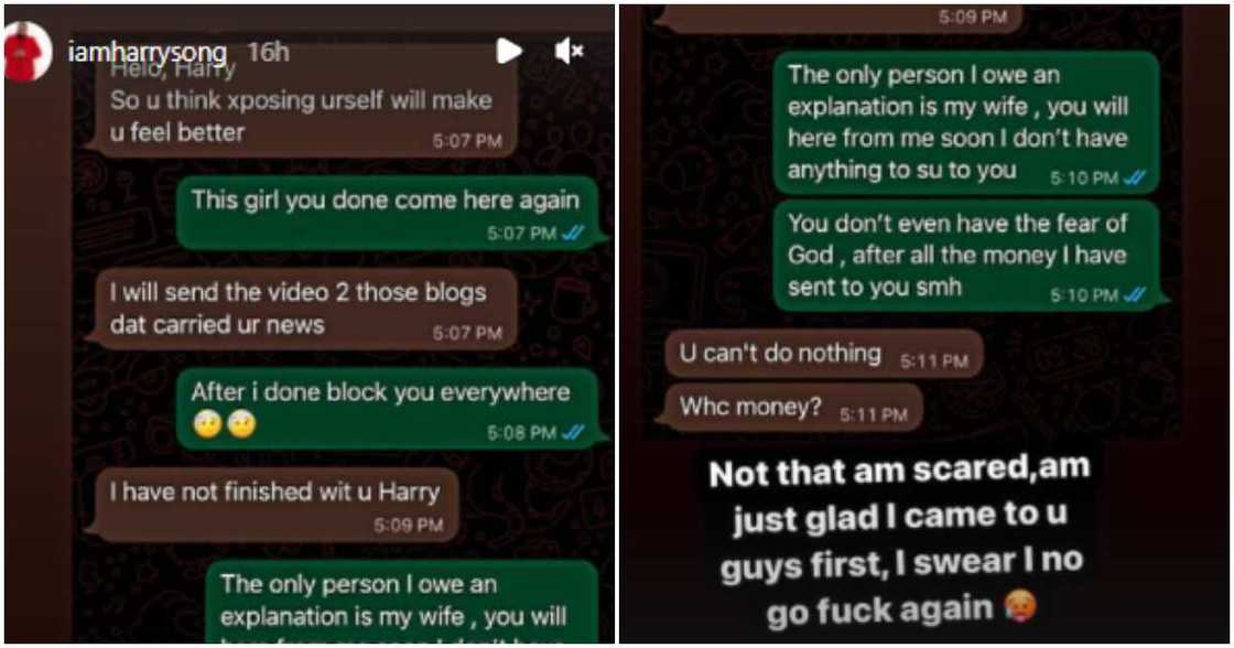 Harrysong warns fars of imminent scandal Harrysong warns fars of imminent scandal