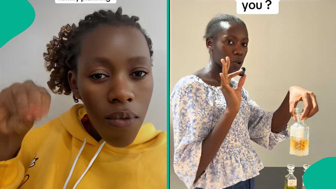 Lady who studied medicine says she now sells perfume. Lady who studied medicine says she now sells perfume.