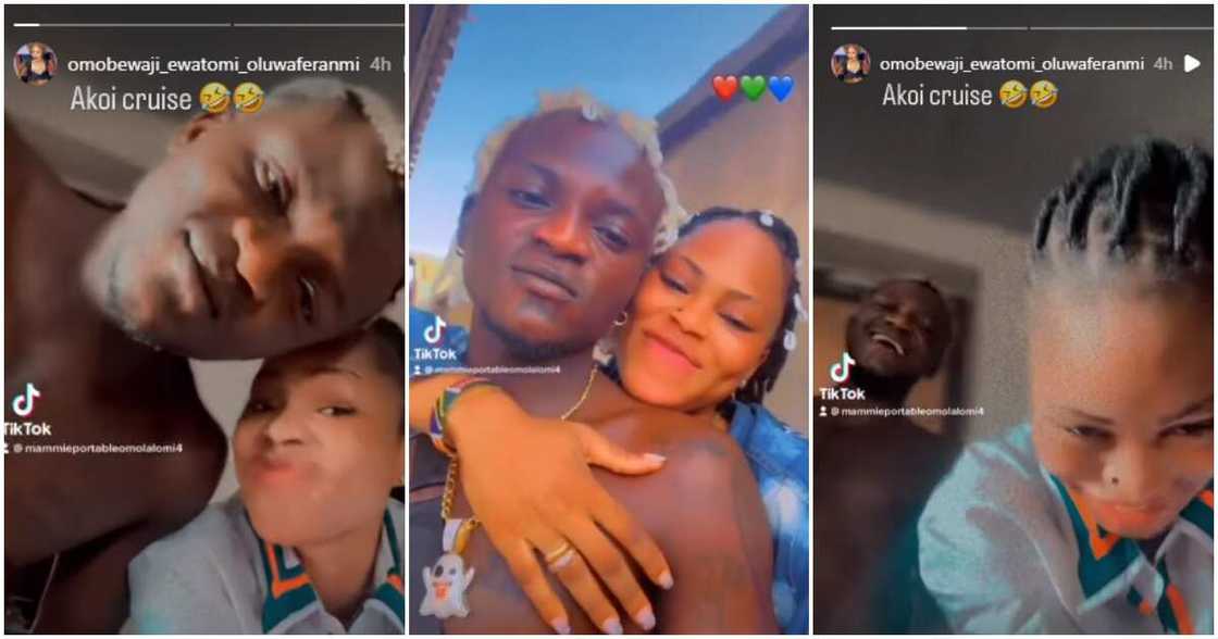 Portable calls his wife Iyawo Baboo in new video. Portable calls his wife Iyawo Baboo in new video.