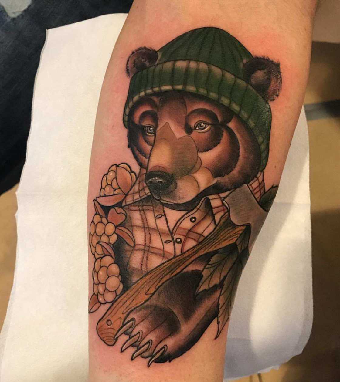 bear tattoo bear tattoo