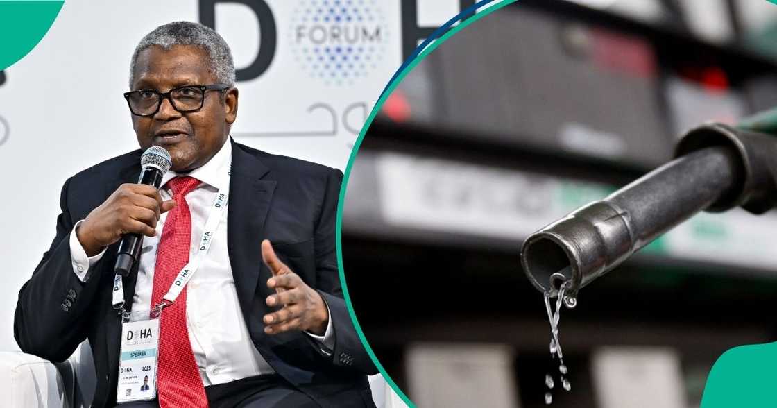 Dangote drives petrol prices down to N839. Dangote drives petrol prices down to N839.