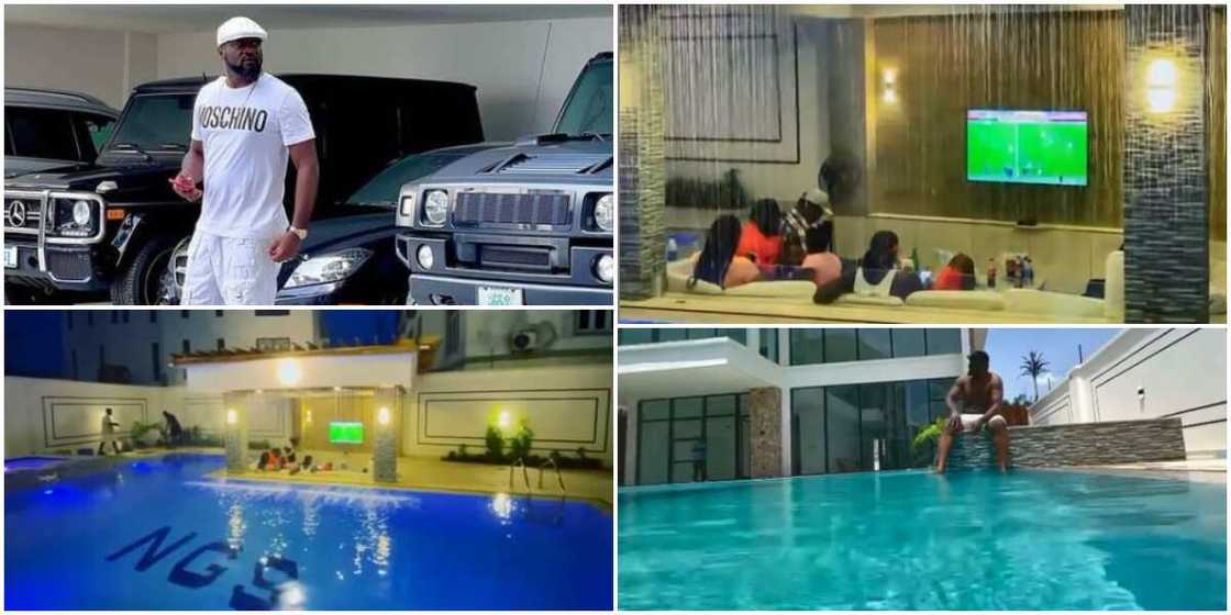 God’s Blessings: Jude Okoye Flaunts His Massive Swimming Pool, Expensive Cars, as He Clocks New Age God’s Blessings: Jude Okoye Flaunts His Massive Swimming Pool, Expensive Cars, as He Clocks New Age