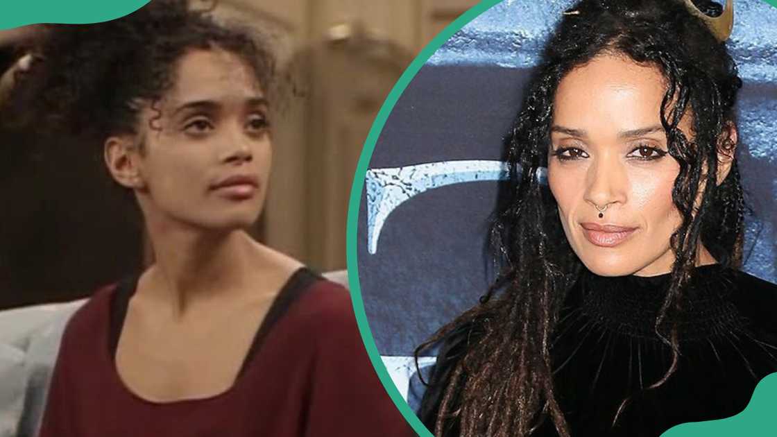 Lisa Bonet then (L) and now (R)