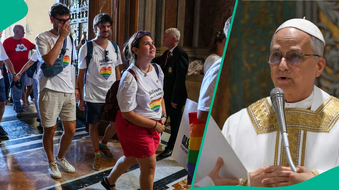 Yan auren jinsi sun gudanar aikin ibadah na farko a fadar Vatican Yan auren jinsi sun gudanar aikin ibadah na farko a fadar Vatican