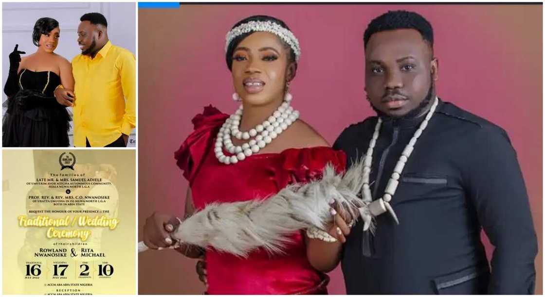 Rowland Anosike set to marry Rita Michale who he met on Facebook. Rowland Anosike set to marry Rita Michale who he met on Facebook.