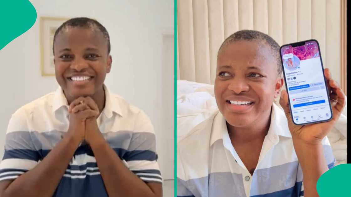 Angela Nwosu recovers her Facebook page three days after it was suspended. Angela Nwosu recovers her Facebook page three days after it was suspended.