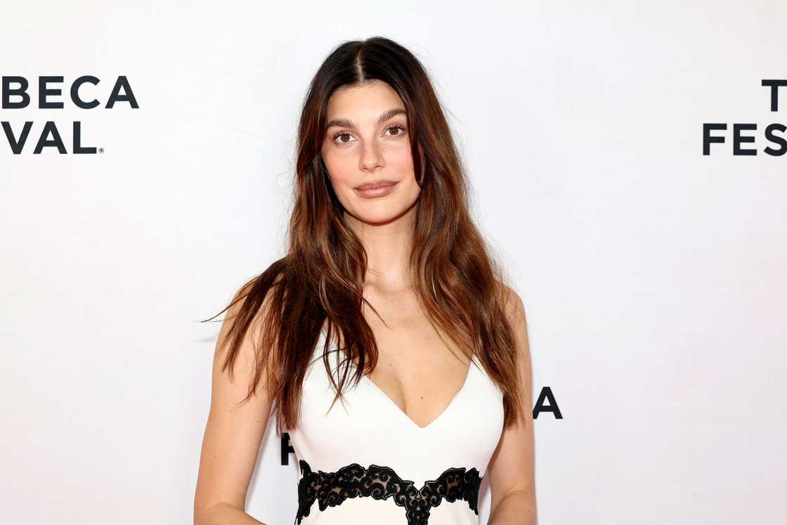 Camila Morrone attends the "Gonzo Girl" premiere during the 2025 Tribeca Festival at SVA Theatre in New York City
