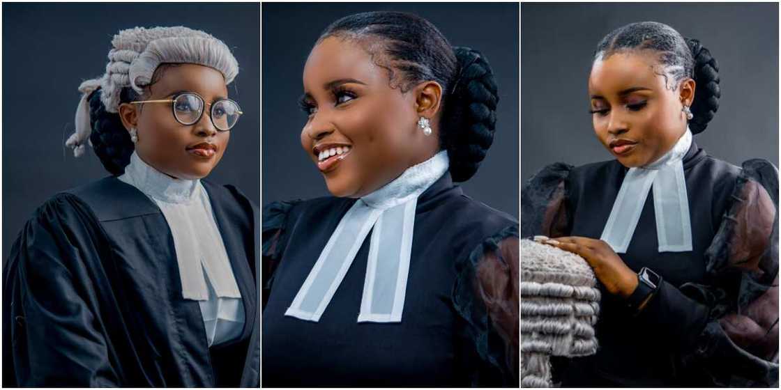 Nigerian lady celebrates being the best law graduate Nigerian lady celebrates being the best law graduate