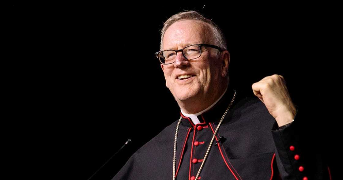 Bishop says Charlie Kirk died with a microphone in his hands.