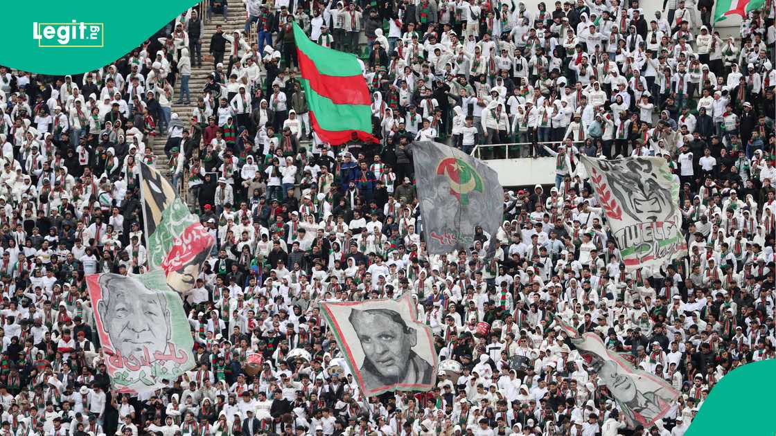 CR Belouizdad, MC Alger, July 5 Stadium, Algiers, Algeria. CR Belouizdad, MC Alger, July 5 Stadium, Algiers, Algeria.