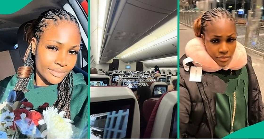 Lady secretly relocates to America to start new life Lady secretly relocates to America to start new life