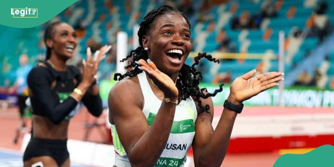 Tobi Amusan breaks another world record Tobi Amusan breaks another world record
