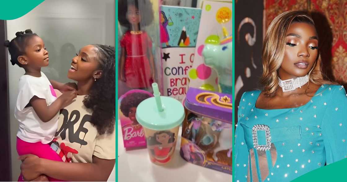 Video of Deja and Simi surfaces online as little girl gets gifts. Video of Deja and Simi surfaces online as little girl gets gifts.